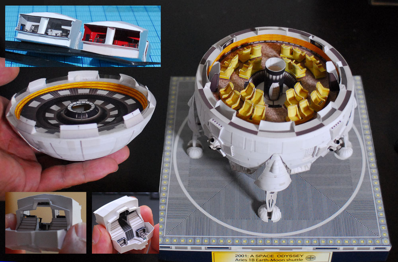 Illustration for article titled Japanese craftsman creates perfect sci-fi ship replicas using just paper